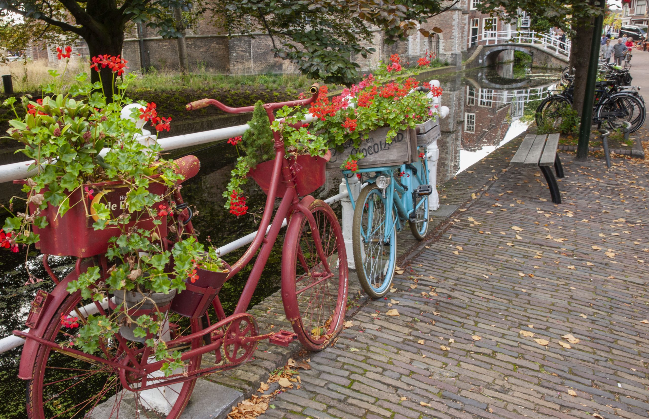 bikes on canal